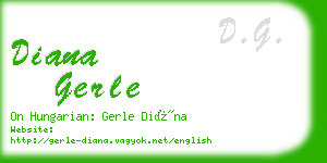 diana gerle business card
